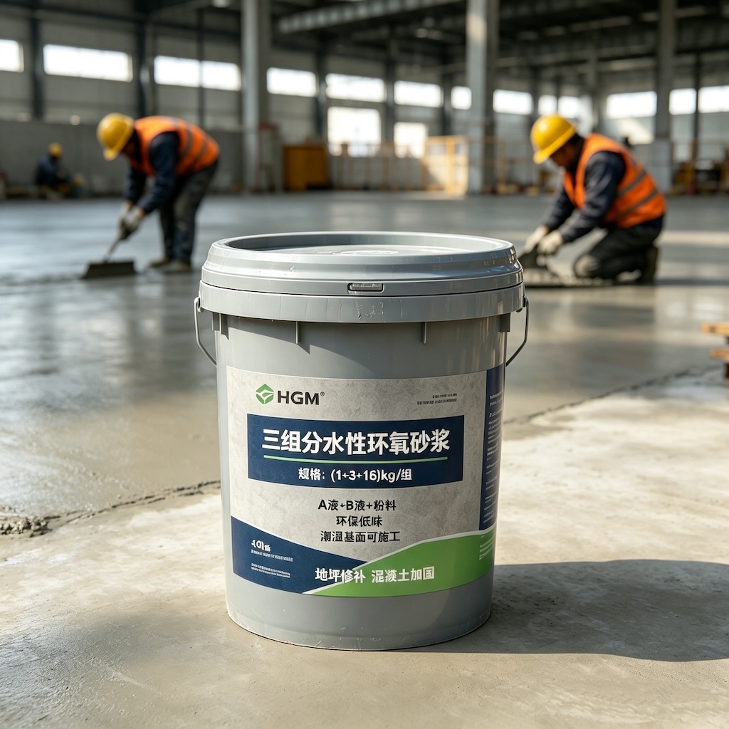 六合三组份水性环氧砂浆
